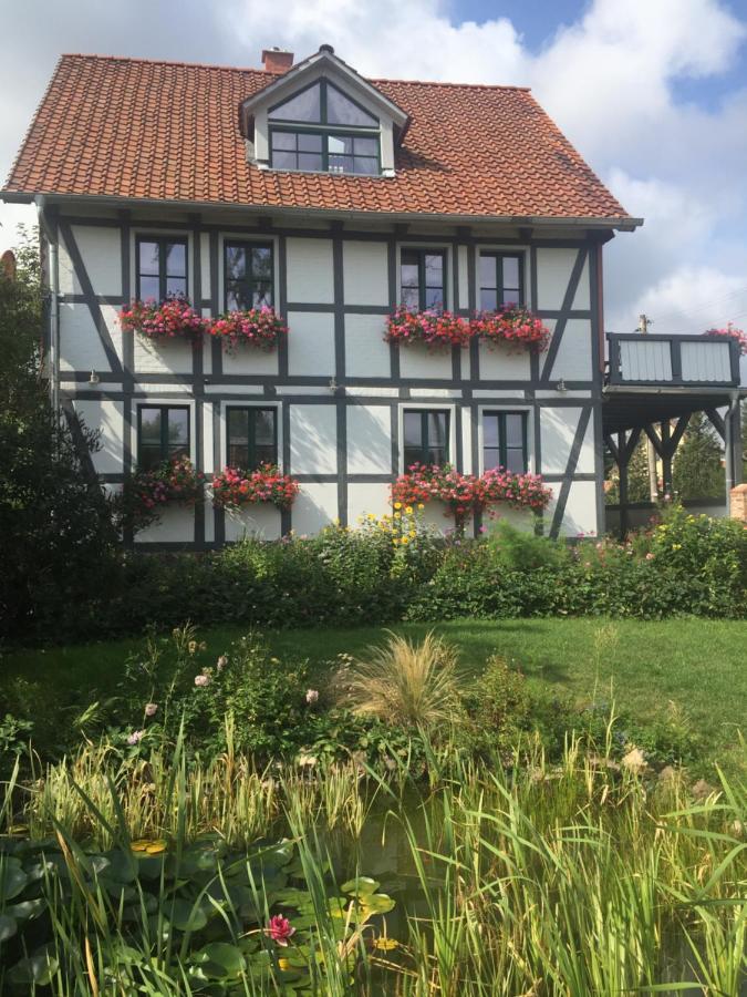 Schöne gemütliche Ferienwohnung mit Kamin im Harz I Darlingerode Exterior foto